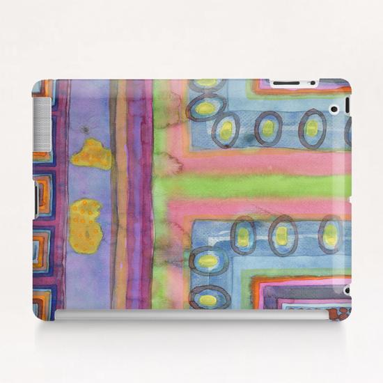  Strolling in a Colorful City Tablet Case by Heidi Capitaine