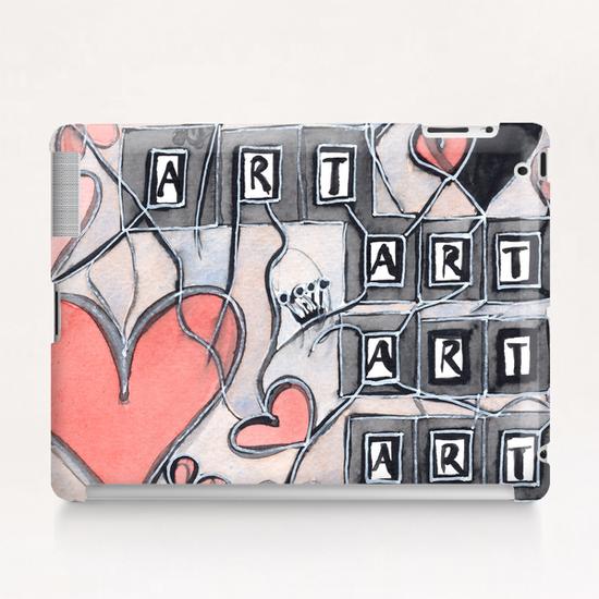 I Love Art  Tablet Case by Heidi Capitaine