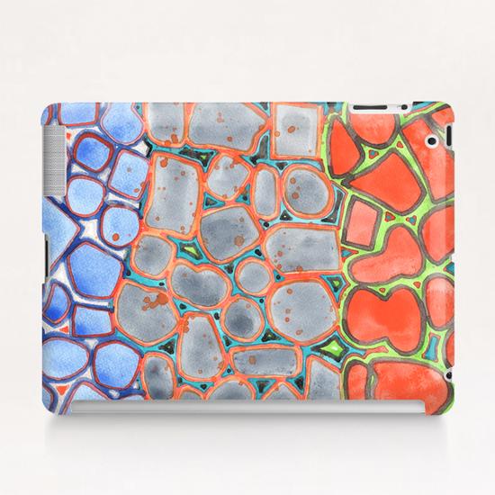 Summer Heat over Refreshing Water Pattern Tablet Case by Heidi Capitaine