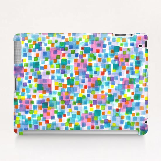 Pink beneath Square-Confetti  Tablet Case by Heidi Capitaine
