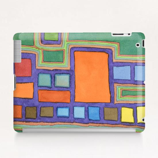 Modern Earthquake Safe Home Tablet Case by Heidi Capitaine