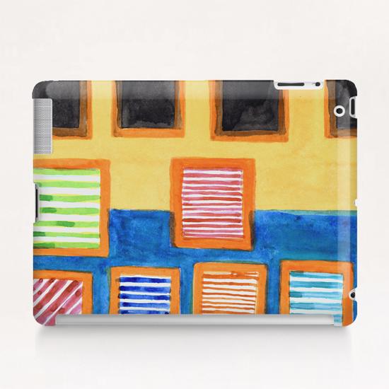 Abstract Beach Impressions Tablet Case by Heidi Capitaine