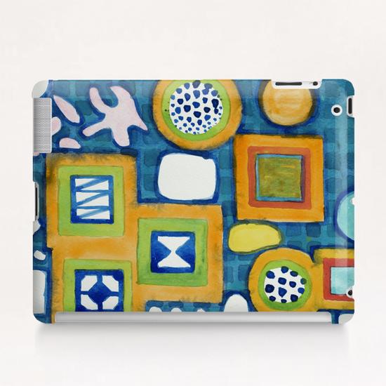 Cluster of Wall Objects Tablet Case by Heidi Capitaine
