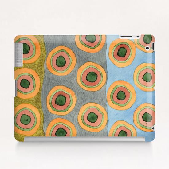 Circles in Front of the Beach  Tablet Case by Heidi Capitaine