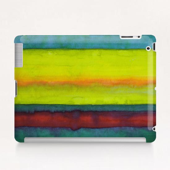 Summer Fields Stripes  Tablet Case by Heidi Capitaine