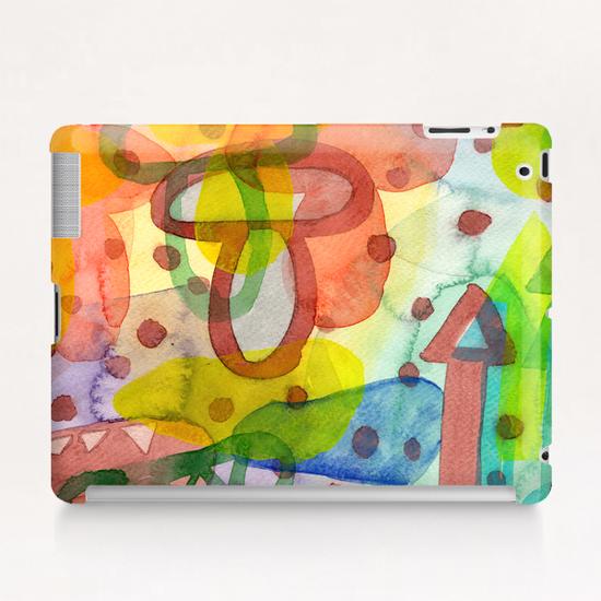 Blurry Mushroom and other Things  Tablet Case by Heidi Capitaine