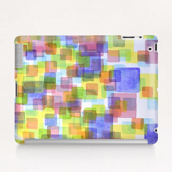 Floating Lightfull Squares Tablet Case by Heidi Capitaine