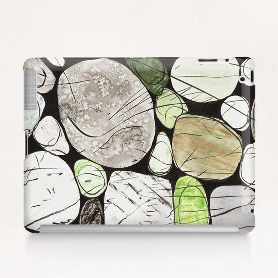 Classical Stones Pattern in High Format Tablet Case by Heidi Capitaine