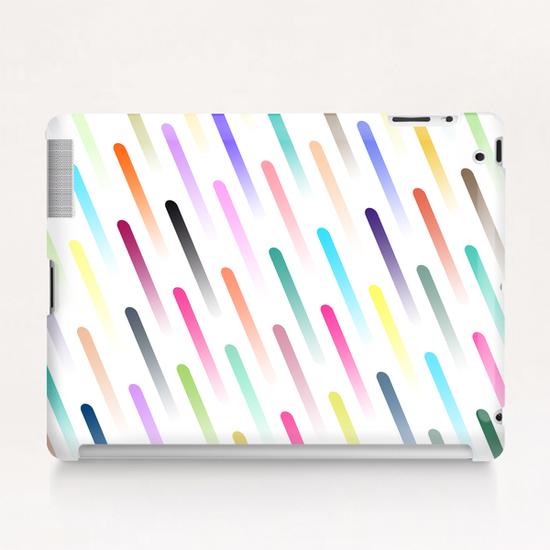 Neon Rain  Tablet Case by Amir Faysal