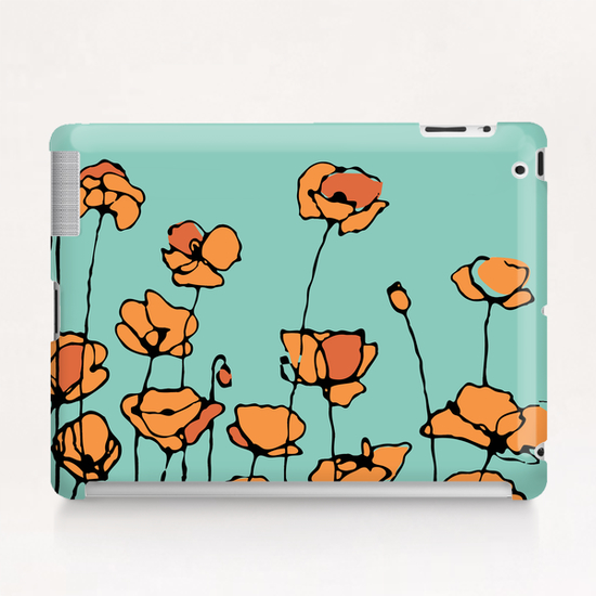 American Poppies 1 Tablet Case by Vic Storia