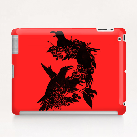 A Feast For Crows Tablet Case by Tobias Fonseca