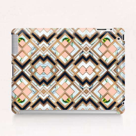 Art deco geometric pattern Tablet Case by mmartabc