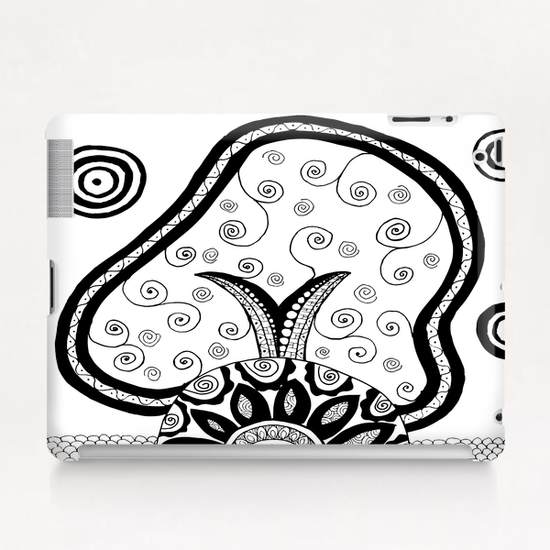 Black & White Life Tablet Case by ShinyJill