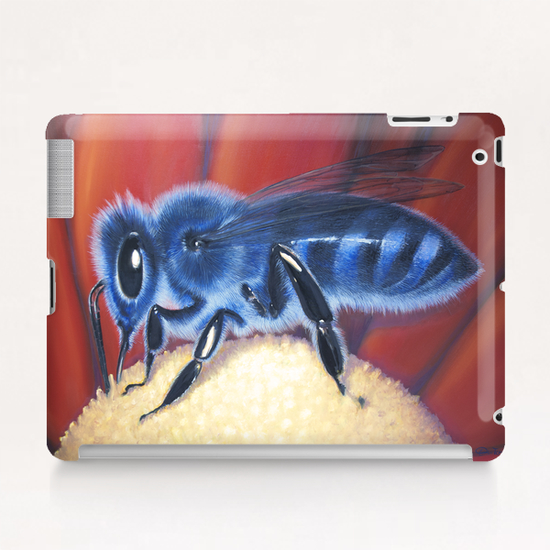 Blue Bee Tablet Case by di-tommaso