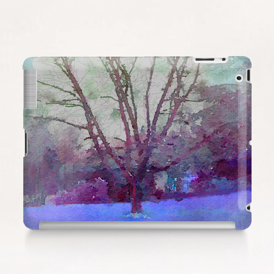 Cerisier en hiver Tablet Case by Malixx