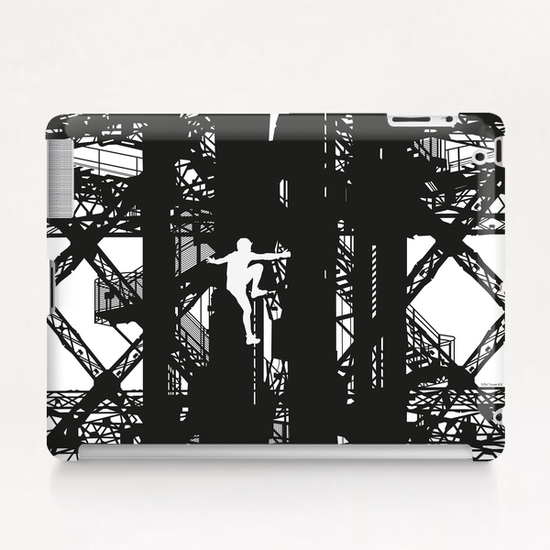 Eiffel Tower # 2 Tablet Case by Denis Chobelet