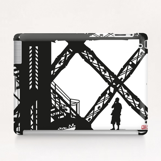 Eiffel tower #3 Tablet Case by Denis Chobelet