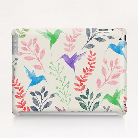 Floral and Birds Tablet Case by Amir Faysal
