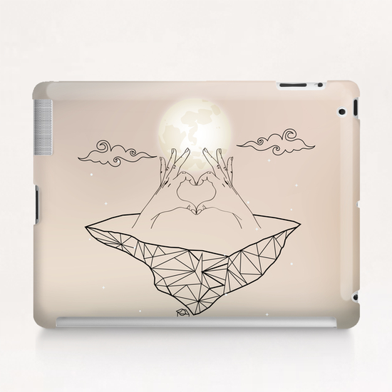 Heart in Hands Tablet Case by Lenny Lima