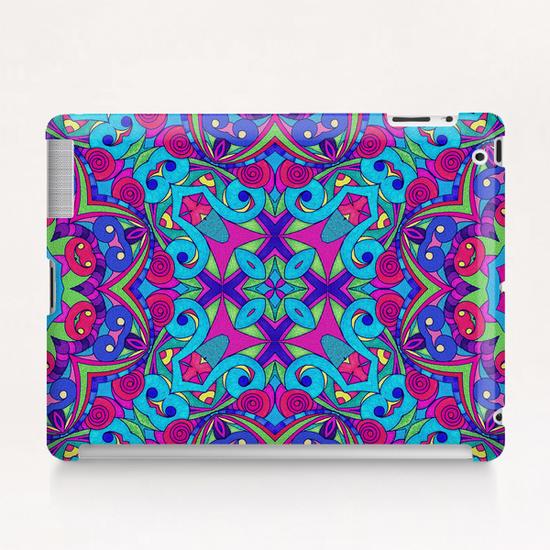 Drawing Floral Doodle G1B Tablet Case by MedusArt