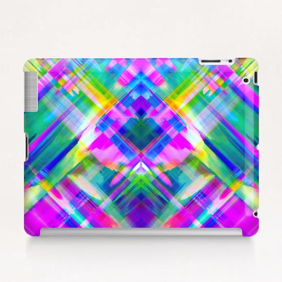 Colorful digital art splashing G469 Tablet Case by MedusArt