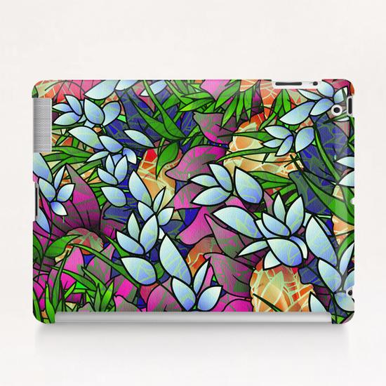Floral Abstract Artwork G464 Tablet Case by MedusArt