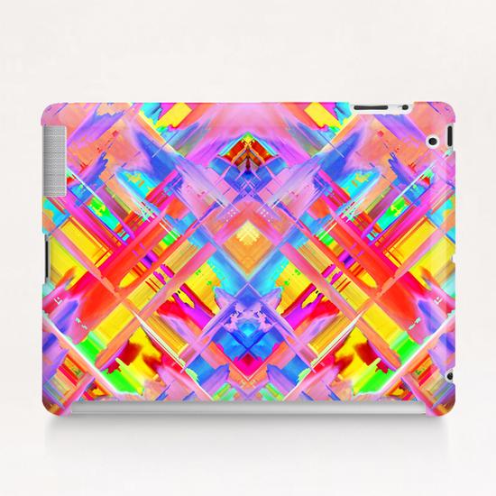 Colorful digital art splashing G470 Tablet Case by MedusArt