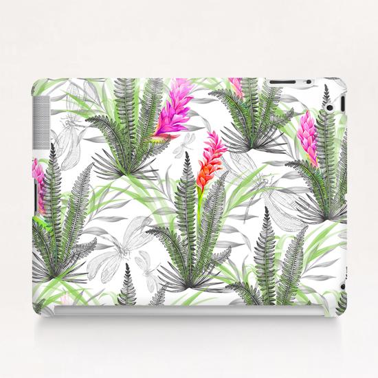 Nature pattern with dragonflies Tablet Case by mmartabc