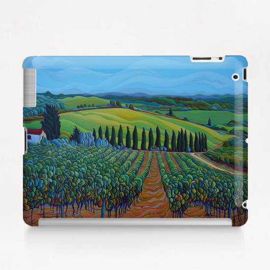 SenTrees of the Grapes Tablet Case by Amy Ferrari Art