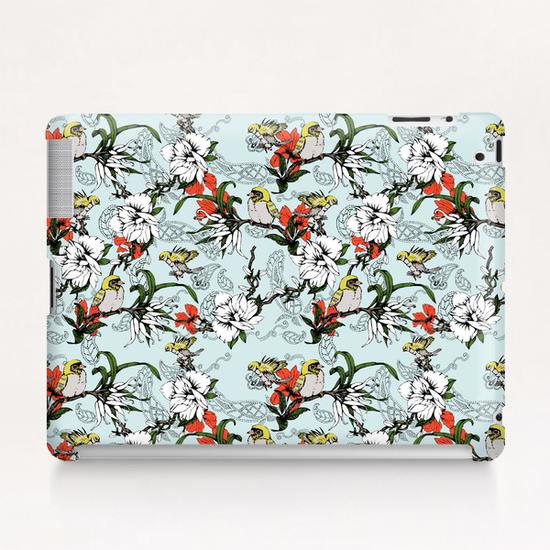 The Birds and the Paisley Garden Tablet Case by mmartabc