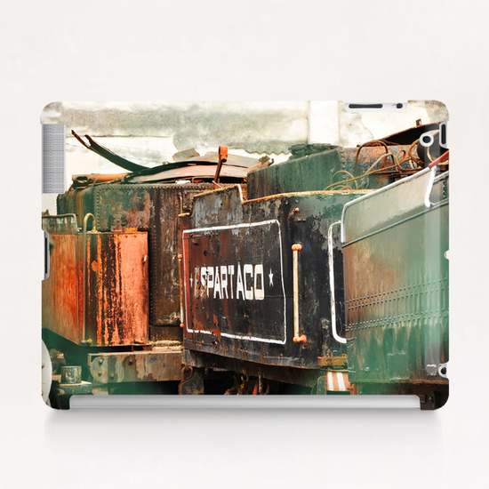 Train Cemetery Tablet Case by Ivailo K