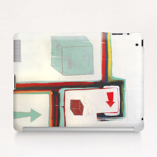 Up and Right Tablet Case by Pierre-Michael Faure