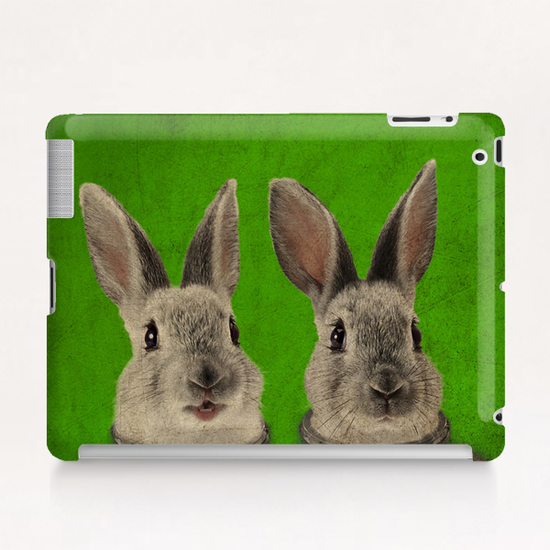 We are ready green Tablet Case by durro art