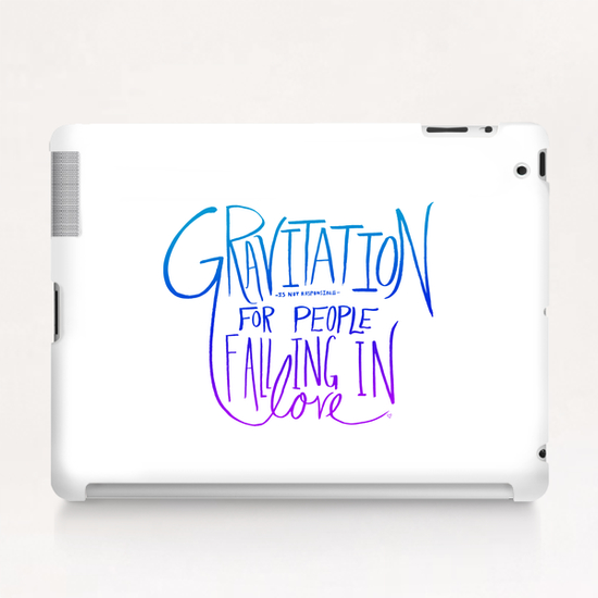 Gravitation Tablet Case by Leah Flores