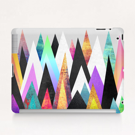 Colorful Peaks Tablet Case by Elisabeth Fredriksson