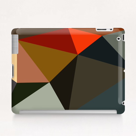 abstract red Tablet Case by Vic Storia