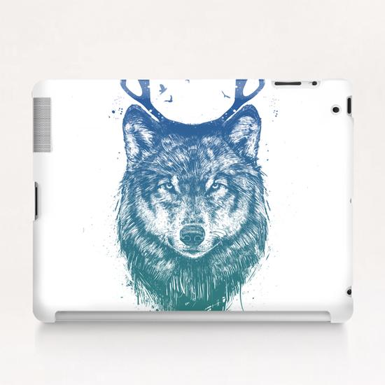 Deer wolf Tablet Case by Balazs Solti