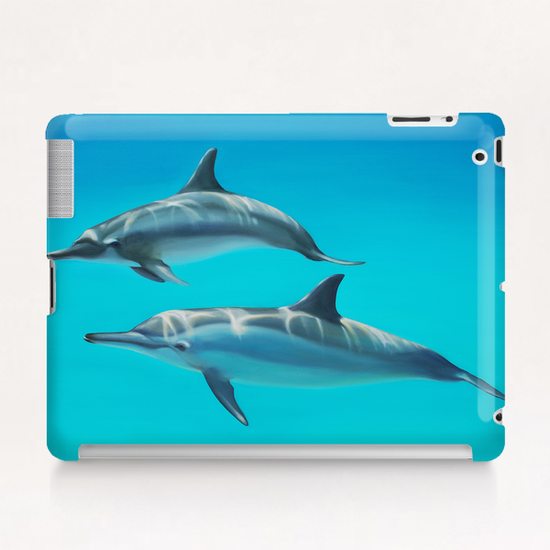Dolphins Tablet Case by di-tommaso