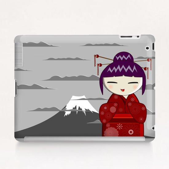 Fuji kokeshi Tablet Case by PIEL Design