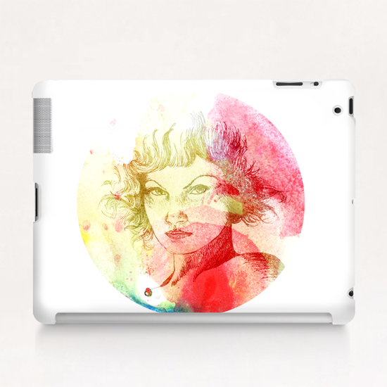 romantic girl Tablet Case by maya naruse