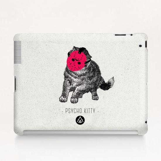 Psycho Kitty Tablet Case by Alfonse