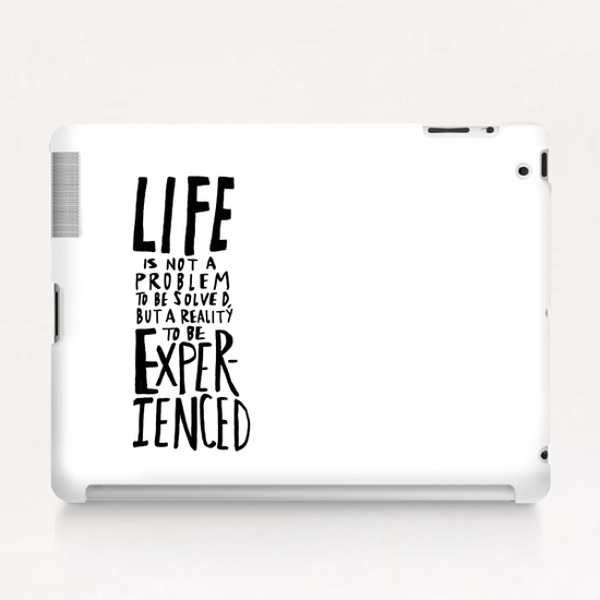 Life Tablet Case by Leah Flores