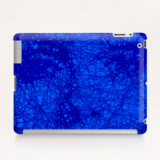 Blue Portray Tablet Case by Vic Storia