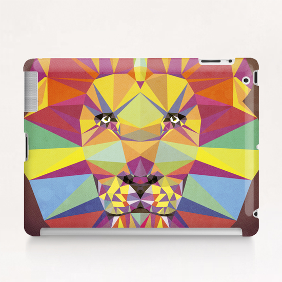 Lion Circus Tablet Case by Vic Storia