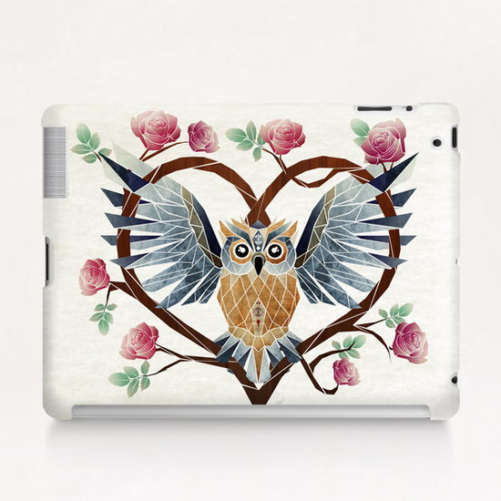 lovely owl Tablet Case by Manoou