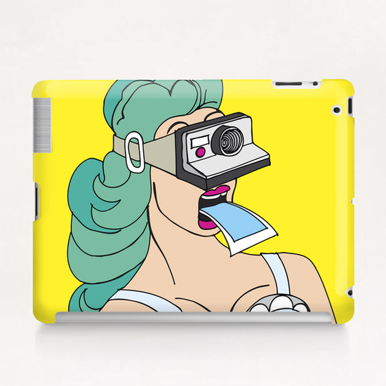 Miss Bipolar Tablet Case by Yann Tobey