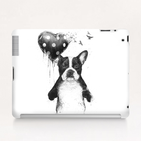 My heart goes boom Tablet Case by Balazs Solti