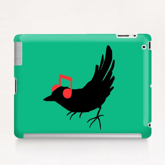 Listening to my Song Tablet Case by Tobias Fonseca