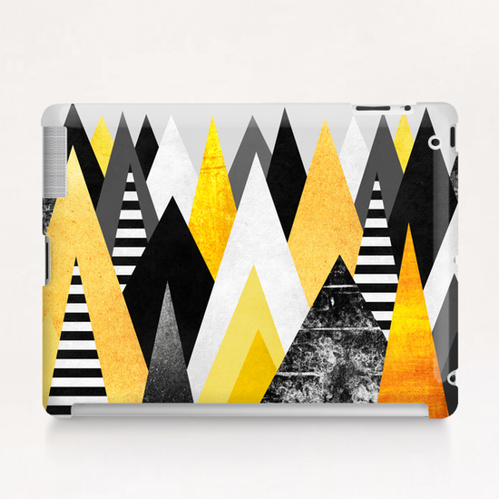 Yellow Peaks Tablet Case by Elisabeth Fredriksson