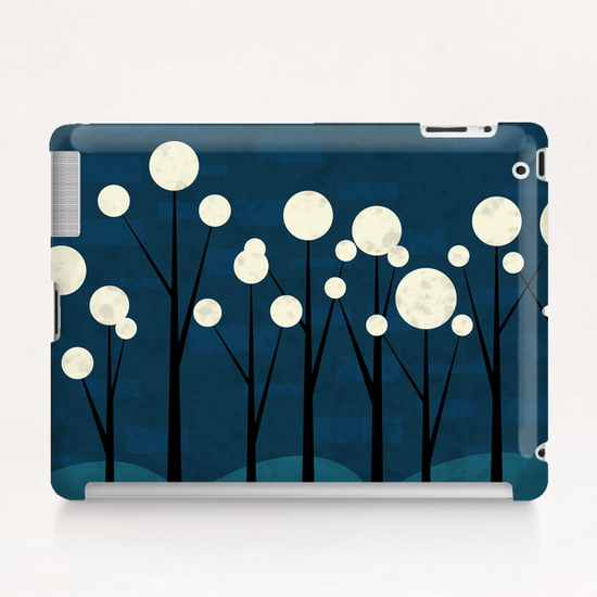 Moon Forest Tablet Case by ivetas